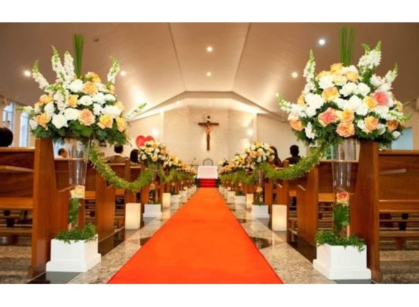 Decoração: Decoração para Casamento: Decoração de corredor para cerimonial