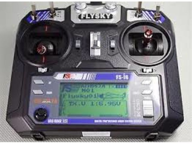 Radios controles: Flysky: Radio Controle Flysky Fs-i6 V2 06 Canais 2.4ghz Com Receptor
