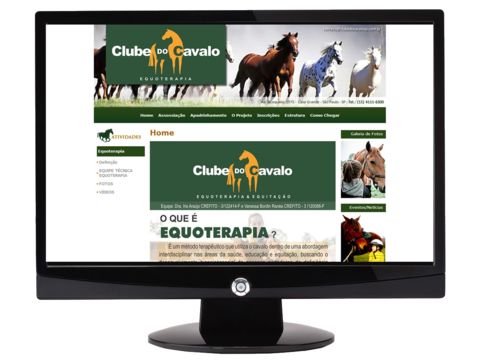  Animais & Cia: Equiterapia : Clube do Cavalo