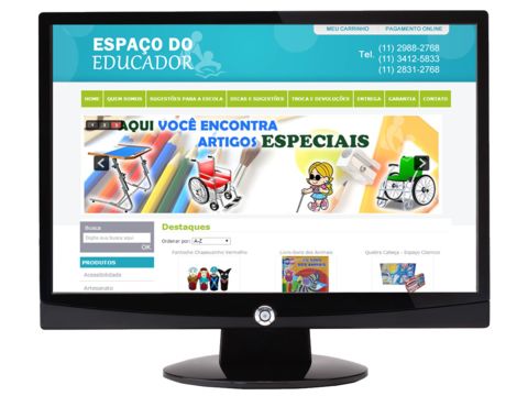  Lojas Virtuais: Produtos para Educação: Espaço do Educador