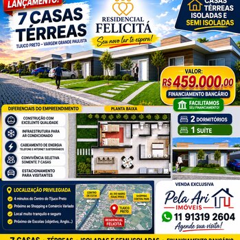 Lançamento em Vargem Grande!!!